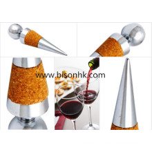 High Quality Cork, Stainless Steel Wine Bottle Stopper